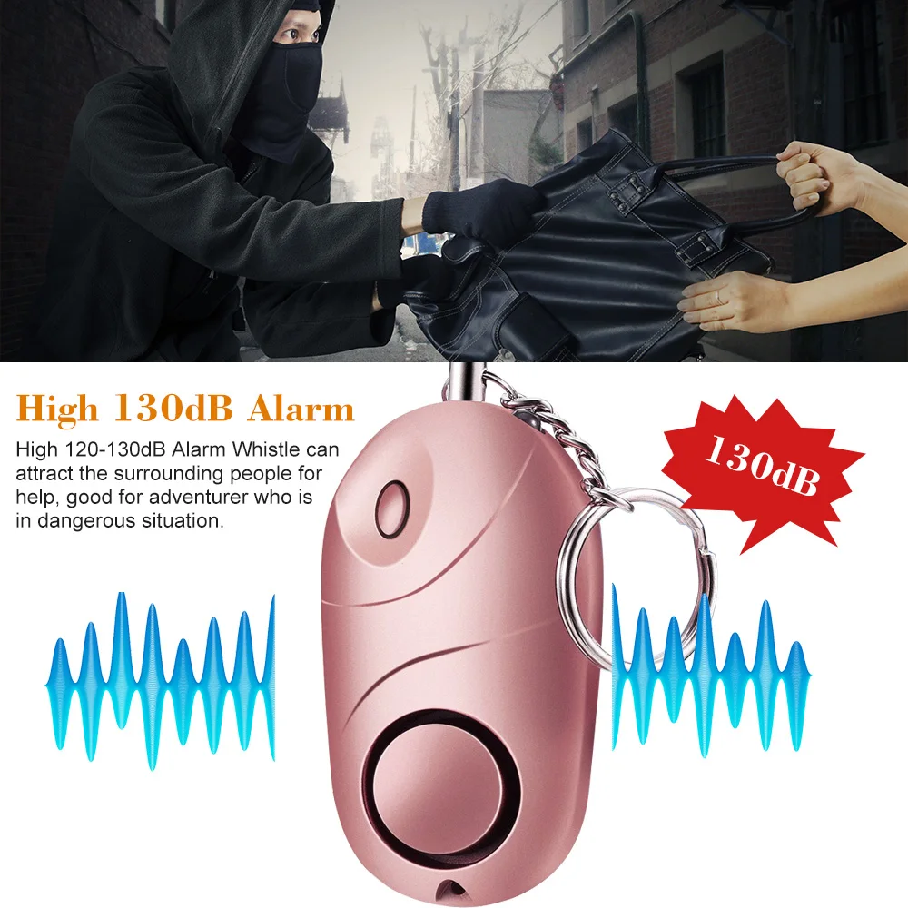 Сигнализация Личная дБ светодиодный фонарик|Принадлежности для самообороны| |