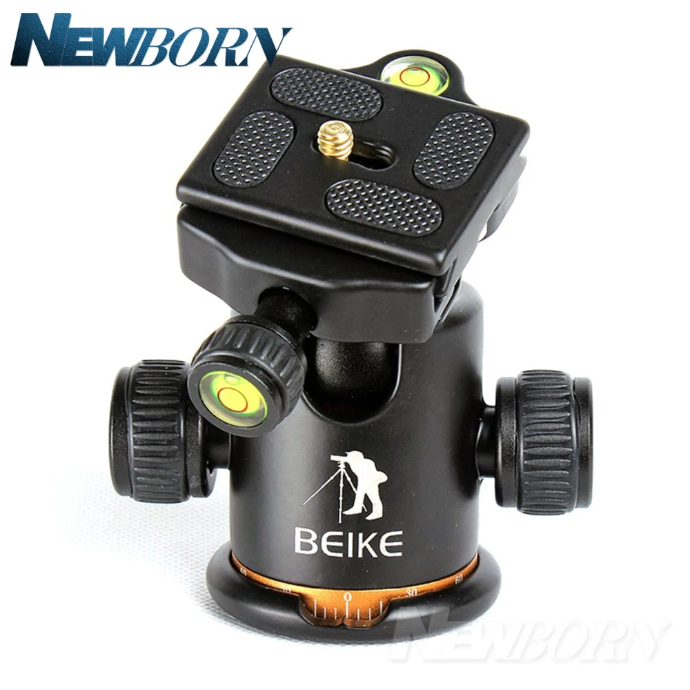 Алюминиевый штатив для камеры BEIKE шаровая Головка с быстроразъемной пластиной