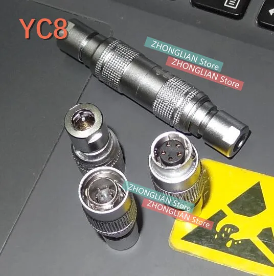 1 комплект = 2 шт. авиационные вилки и розетки YC8 ядра 3 4 5 ядер 6 7 8 мм