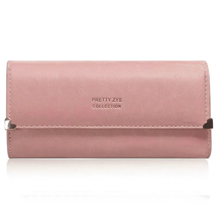 

High quality vintage lady purse fashion women's PU leather wallets, long wallets for women