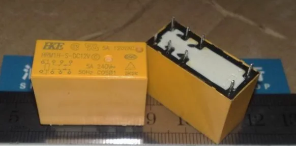 Реле HKE HRM1H S DC12V 14F 2C 12V|relay mini|relay coilrelay spdt |