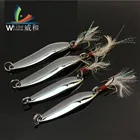 Weihe рыболовная 1 шт. металлическая ивовая расшитая блестками железная простыня 5 г 7 г 10 г 13 г 18 г 21 г рыболовная приманка для морской рыбалки инструмент свингер тюнинг Рыбалка