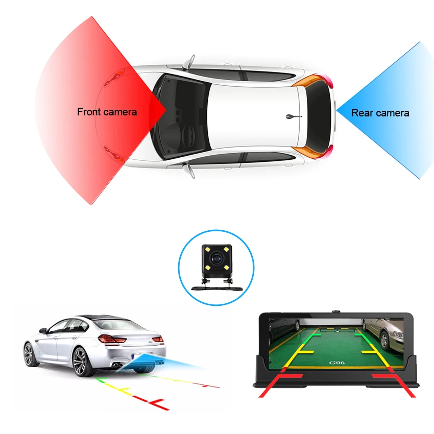 ANSTAR 1080P HD 4G Wi Fi dvr камера Android 5 1 gps навигации ADAS удаленного мониторы видеокамера