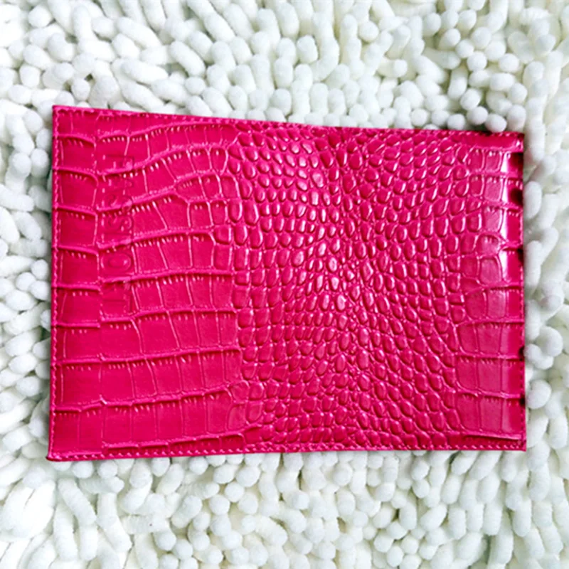 Новинка держатели для паспорта унисекс из крокодиловой кожи Повседневный милый
