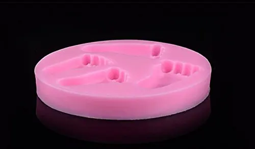 Силиконовые детские ножки торт Декор для капкейков Топпер силиконовая форма