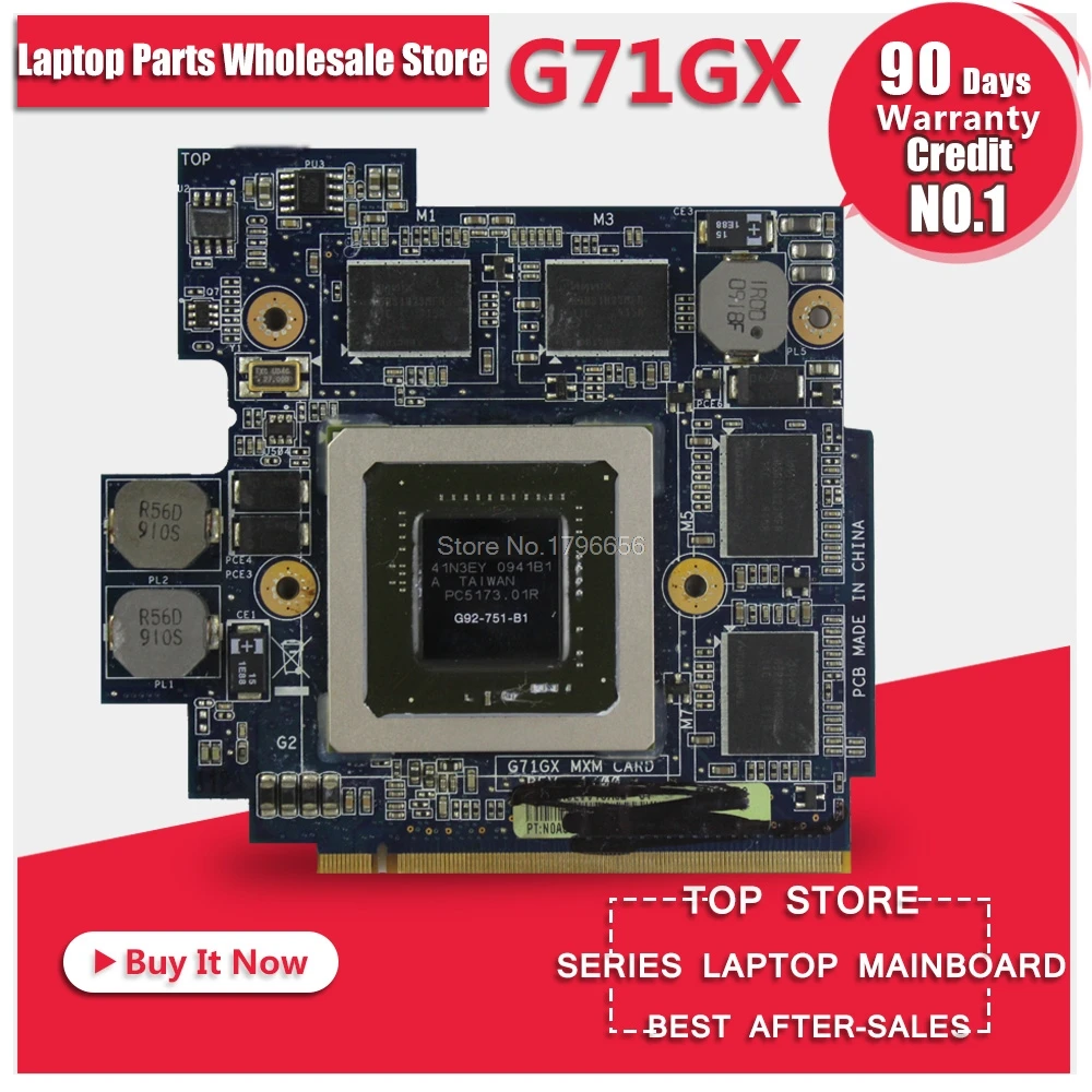 Для For Asus G71G G71GX G72GX VGA Видео PN 69N0FHV11B02 01 GTX 260M GTX260M G92 751 B1 60 NVZVG1000 A02 DDR3 1GB MXM