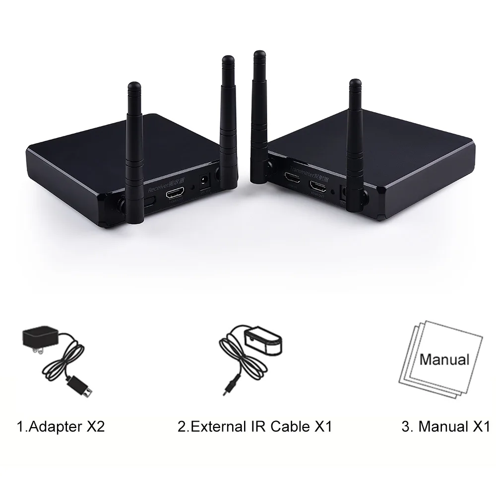 FHD686 200 м/660 футов 1080P беспроводной передатчик ресивер удлинитель видео аудио HDMI HD AV
