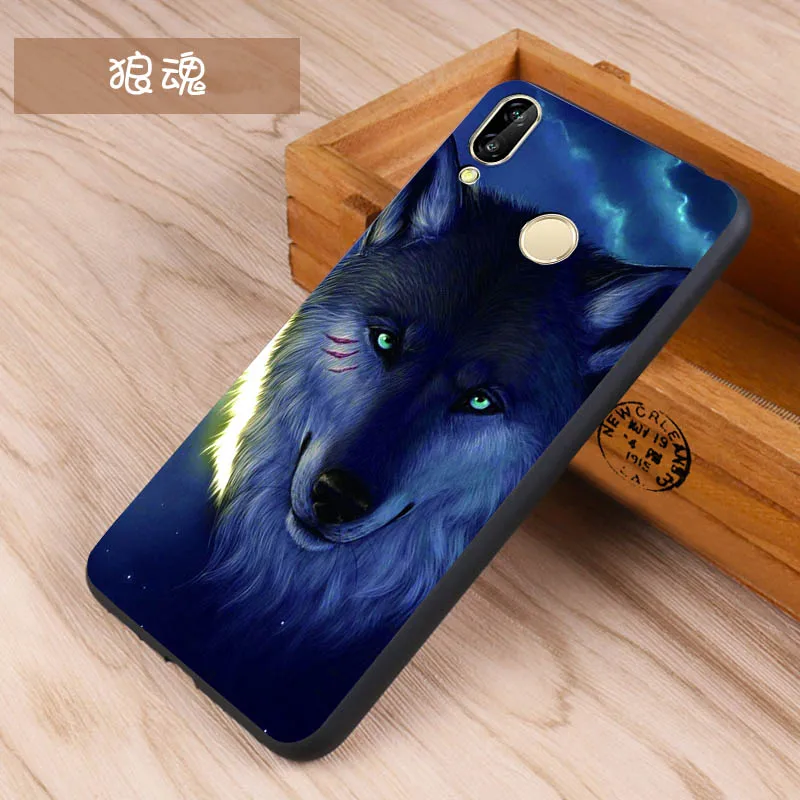 For Huawei NOVA 3i Case Cover Cartoon Painting Soft Silicone Nova Luxury cover |