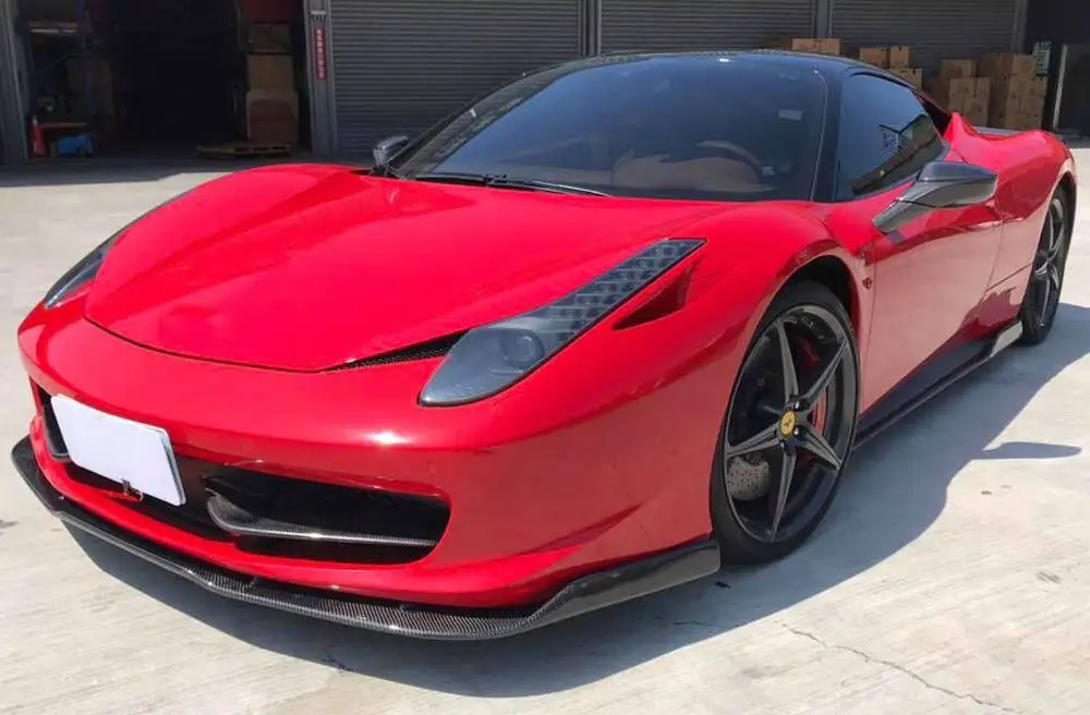 FRP передний бампер для FERRARI 458 бодикит передние бамперы оптом передний бампер