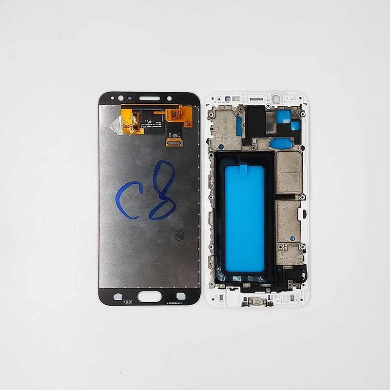 5 &quotможет регулировать Brightneed TFT LCD для SAMSUNG Galaxy C8 C7 2017 C710F/DS C7100 ЖК дисплей сенсорный