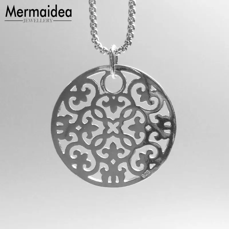 Подвеска из ротанга с большим орнаментом Модная бижутерия 2020 трендовый подарок