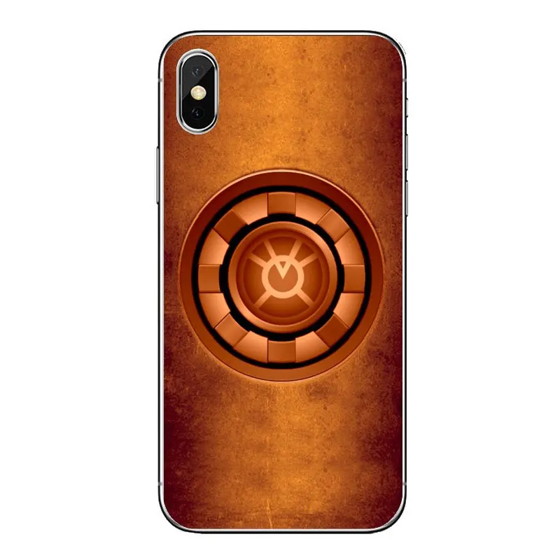 Avengers movie Superhero iron man arc reactor Logo For Huawei P20 Lite Nova 2i 3i 3 GR3 Y6 Pro Y7 Y8 Y9 Prime 2018 2019 TPU Case |