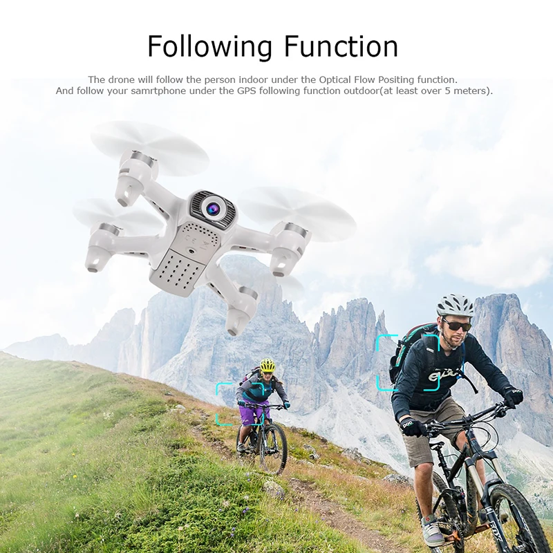 Новейший SYMA W1 gps Дрон с Wi-Fi FPV 1080P камерой follow me бесщеточный Квадрокоптер управление жестами RC складной мини вертолет