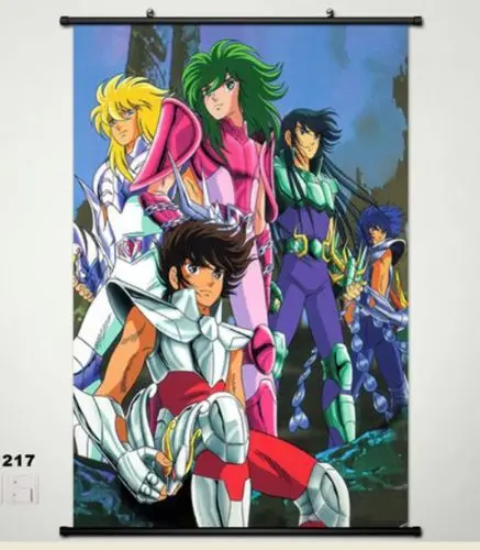 Saint Seiya Cloth миф бронза Андромеда домашний декор плакат настенный прокрутка 217|wall