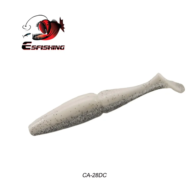 CA28DC Esfishing Easy Shiner, 100 мм, 125 мм, 155 мм, 200 мм, рыболовные приманки, мягкие приманки, мягкие приманки, ПВА, Isca, Искусственные воблеры, Pesca Bass - Цвет: CA28DC