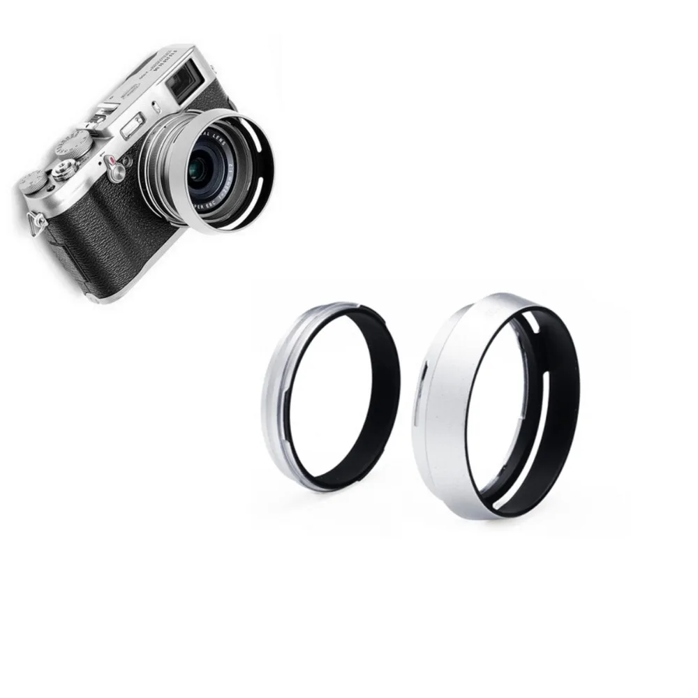 LXH металла X100 Камера бленда 49mm Винт переходное кольцо для Fujifilm X100 X100S X100T X100F X70 заменяет Fujifilm LH-X100