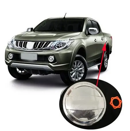 2017 аксессуары для Mitsubishi L200 крышка топливного бака Накладка l200 triton 2015 2016 пикап