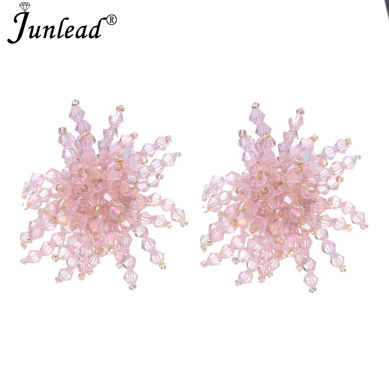 Junlead Модные Акриловые бусины для девочек подарок на свадьбу блестящие слои милые