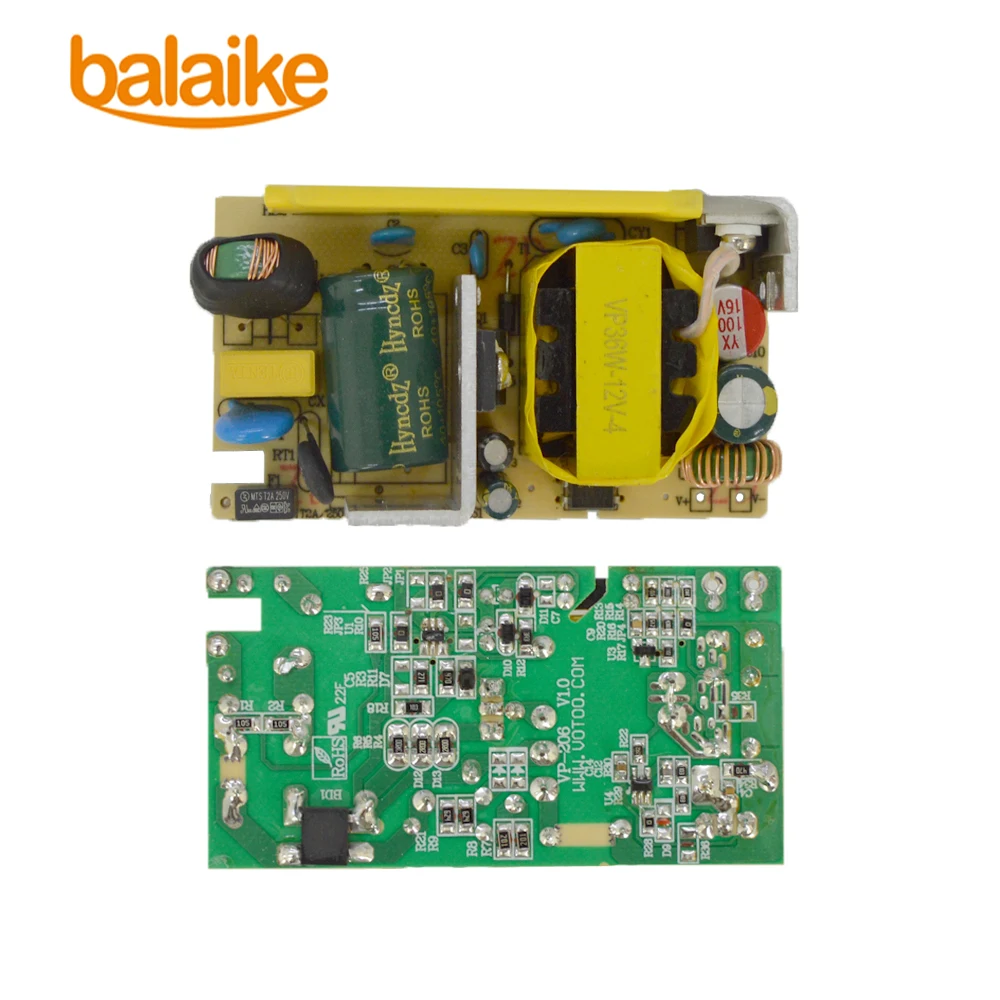 Высокое качество 12V3A Новый AC 100 в-240 в конвертер адаптер питания DC 12 В 3A мощность с 1