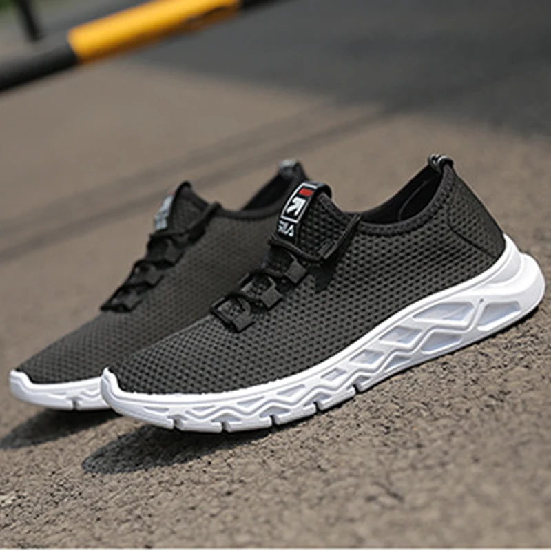 Leisure Shoes Men Breathable casual fashion lightweight Wearable Mono Yarn Sneakers for men |