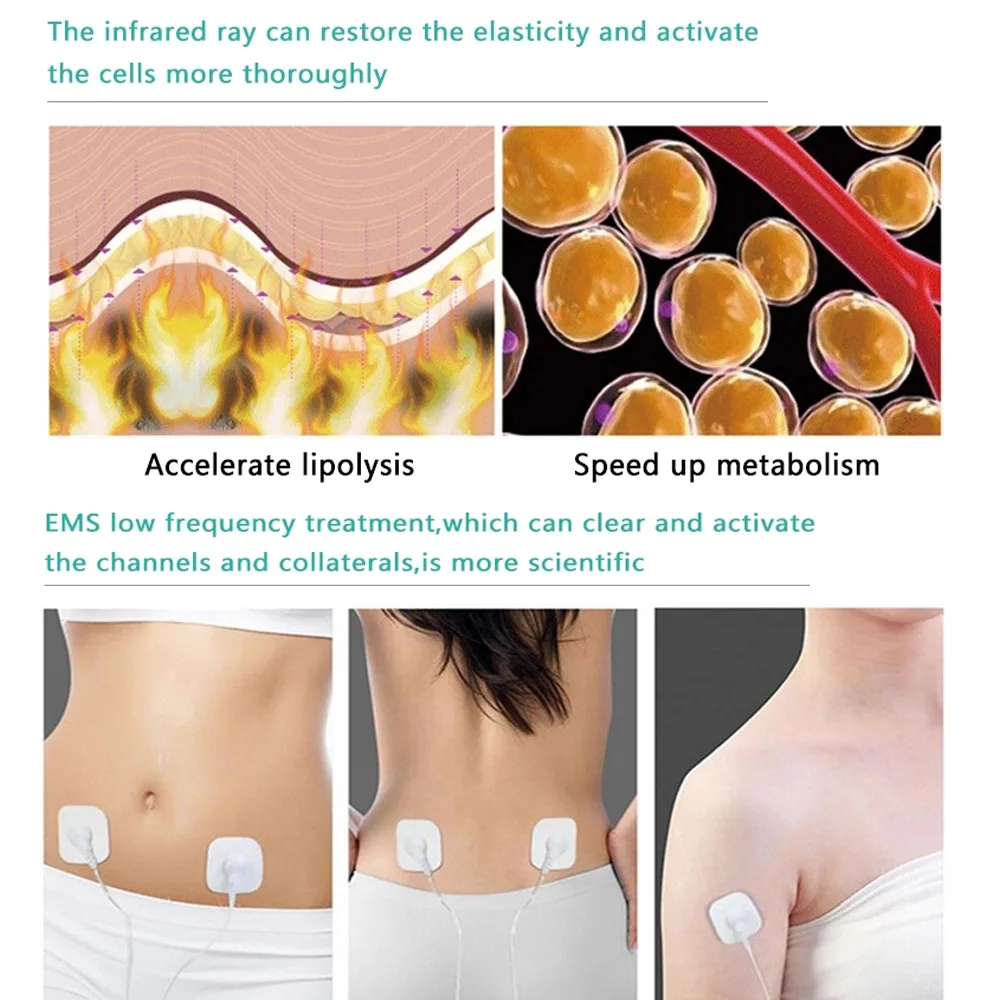 Ультразвуковая кавитация электронный массажер для похудения потеря веса Липо