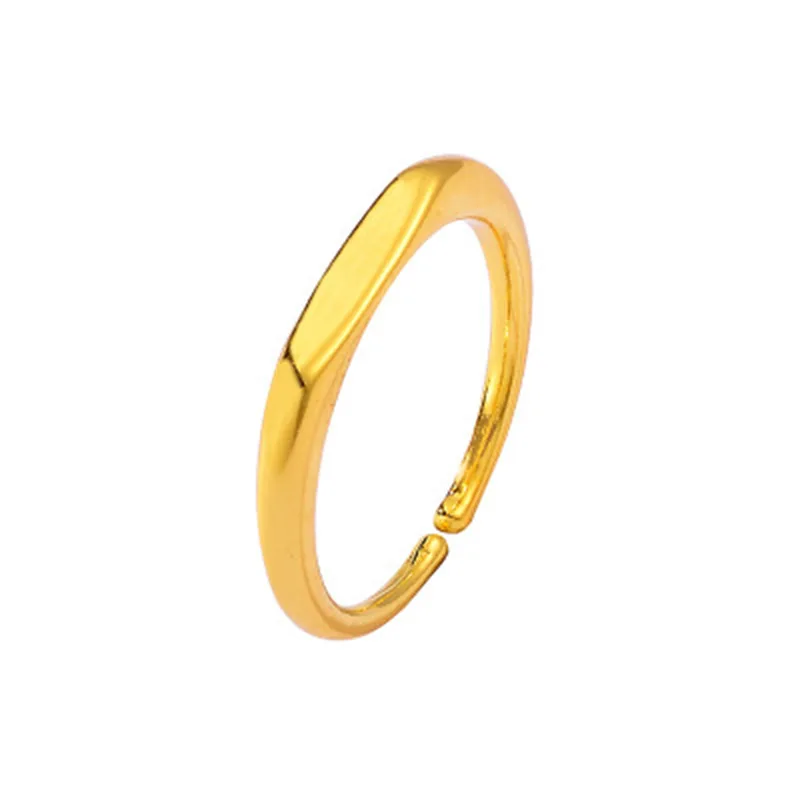 Модные женские круглые кольца на пальцы глянцевое Угловое кольцо для открытия