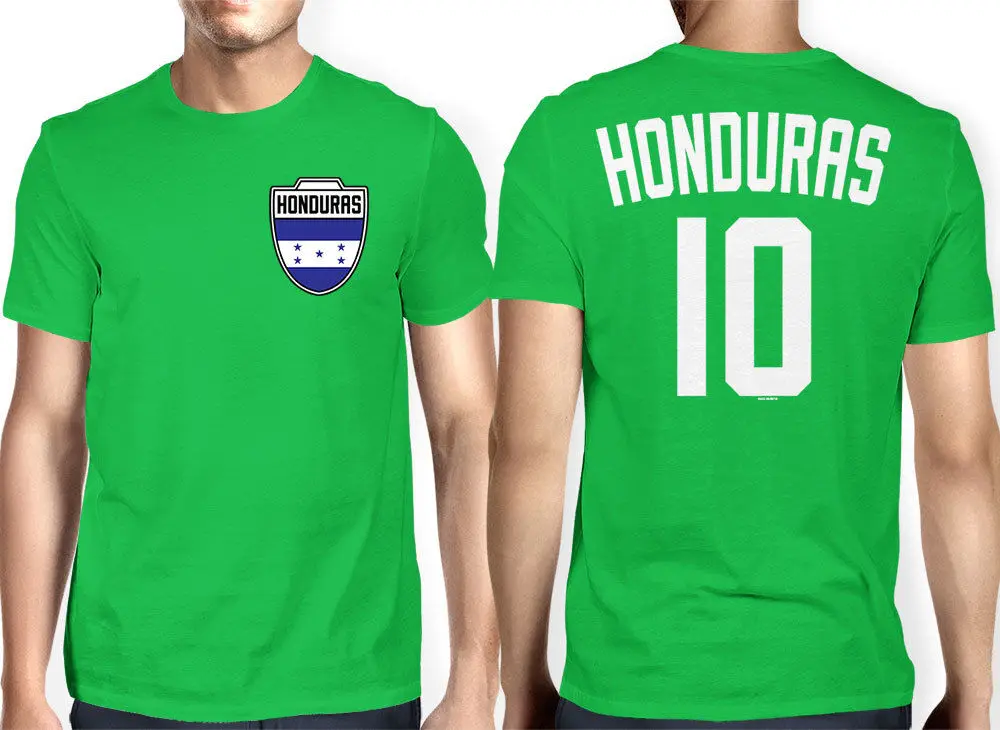 Новинка футболка из 2019 хлопка с коротким рукавом Ретро 100% принтом для Гондураса