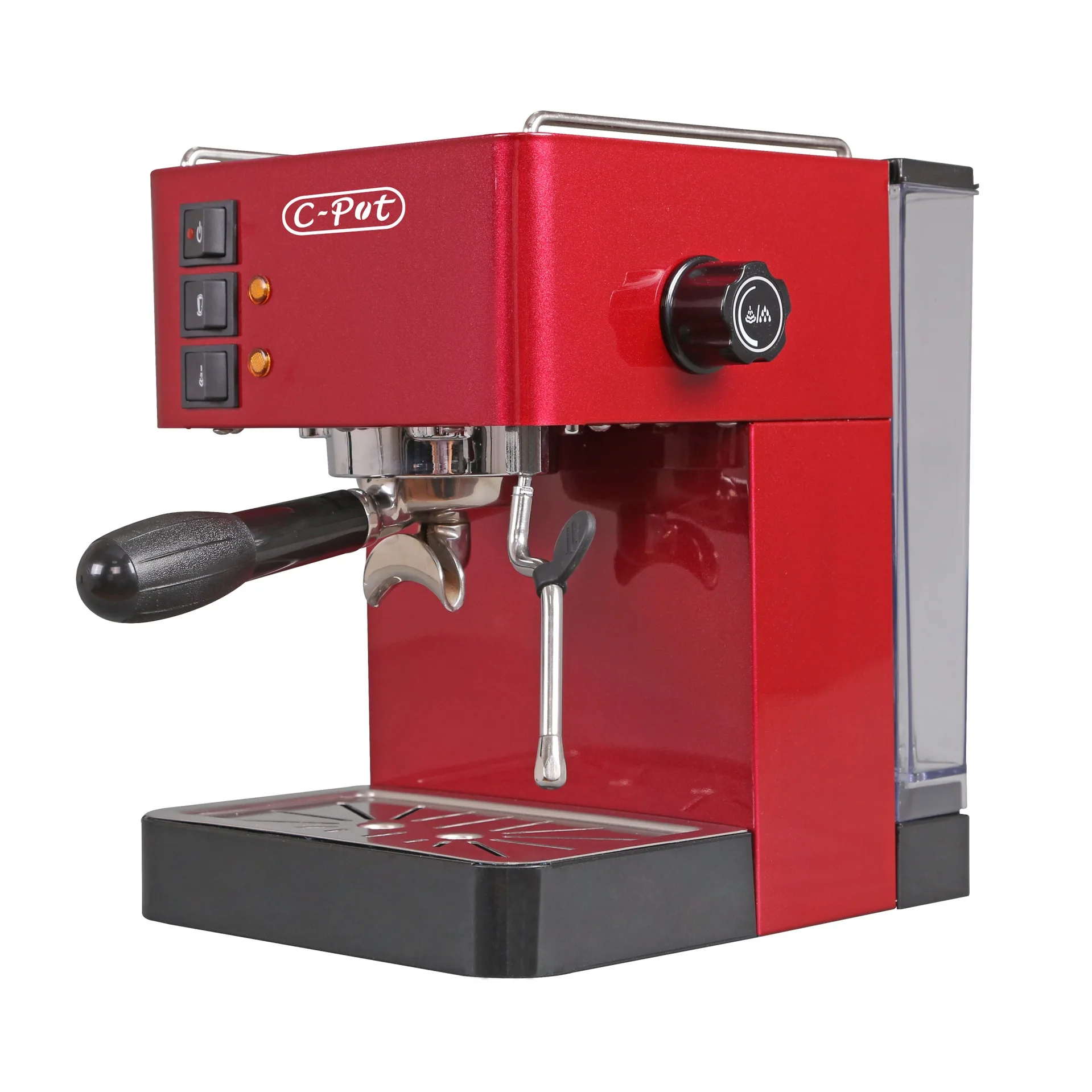 Gemilai Household Coffee Machine Stainless Steel Kitchen Appliances Semi-automatic Pump Pressure Maker | Бытовая техника