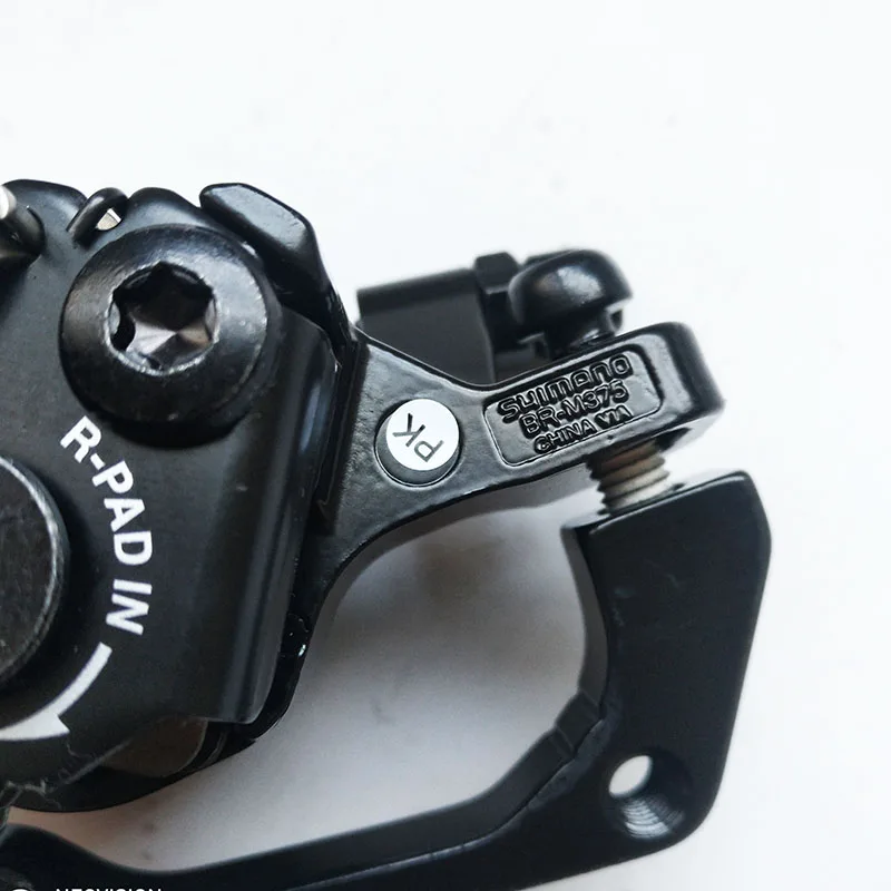 Новый Shimano BR M375 механический дисковый тормозной суппорт комплект передней +