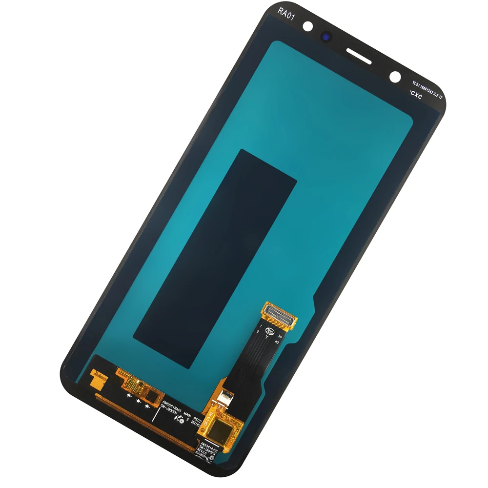 ЖК дисплей Super AMOLED для Samsung Galaxy A6 2018 A600F A600FN + сенсорный экран в сборе замена