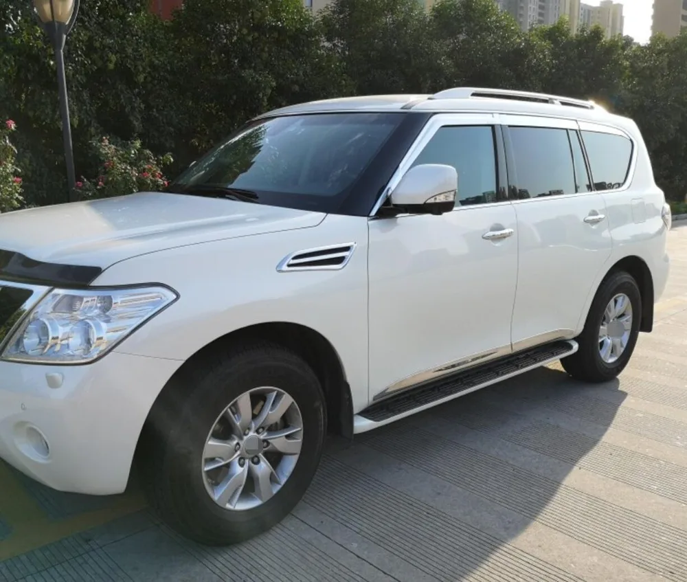 Козырёк для окна из АБС-хром пластика защита от солнца и дождя на вентиляционное