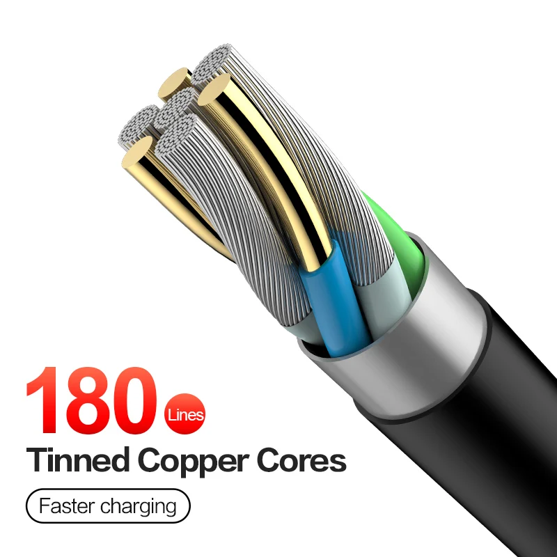 Кабель Micro USB SmartDevil 3A шнур для быстрой зарядки и передачи данных Xiaomi LG Samsung