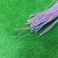 0402 smd red yellow blue green model train ho n oo scale pre soldered micro litz wired led leads wires 20cm