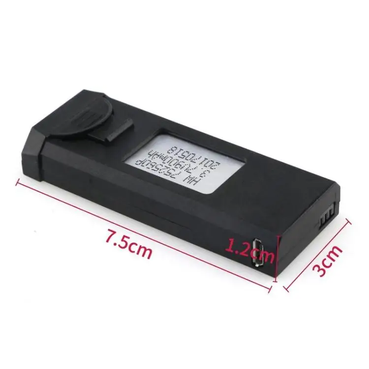 3 7 V 900mAh батарея для VISUO XS809HW XS809W XS809 угол камеры селфи складной RC Квадрокоптер Дрон