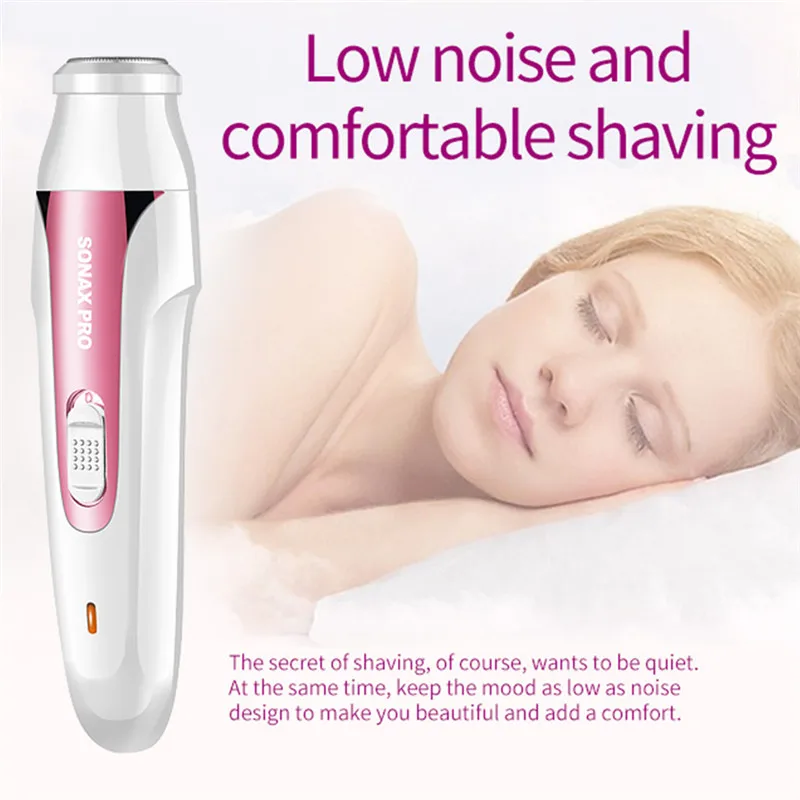Электрический мини эпилятор для удаления волос на лице бритва депилятор модный