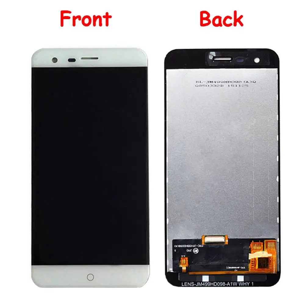 Для UleFone Париж ЖК-дисплей кодирующий преобразователь сенсорного экрана в сборе Запчасти для Ulefone Париж X экран ЖК-дисплей - Цвет: Белый