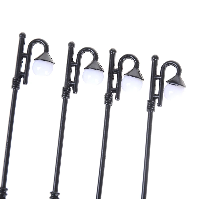 Модель металлических фонарей для парка двора уличная лампа 3 шт. моделирование