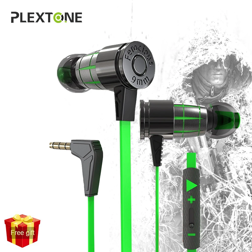 Игровые наушники PLEXTONE G25 проводные магнитные стереонаушники-вкладыши с