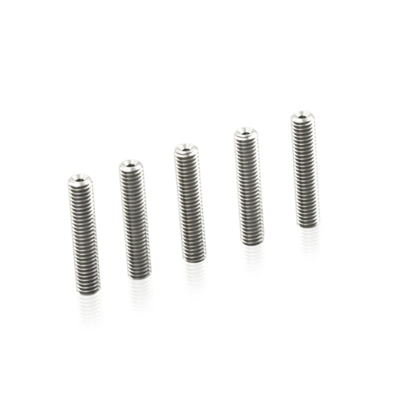 Сопло M6 * 30 мм/40 мм с тефлоновым ПТФЭ для экструдера A8 A6 MK8 1 75 5 шт.|mk8 extruder nozzle throat|3d