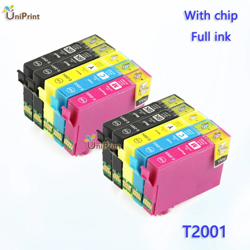 10 X совместимый чернильный картридж T200XL для Epson XP100 XP400 XP200 XP300 XP 310 410 WF 2510 2530 2540