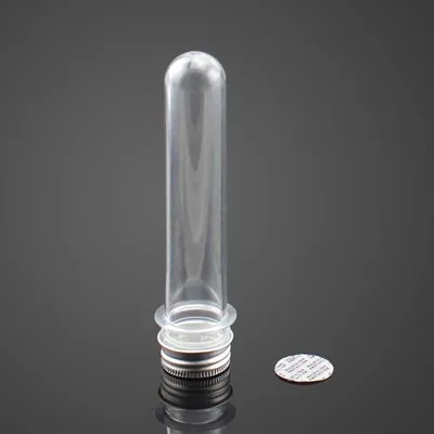 Прозрачная пластиковая пробирка 40 мл бутылка для маски соли очистки ванны