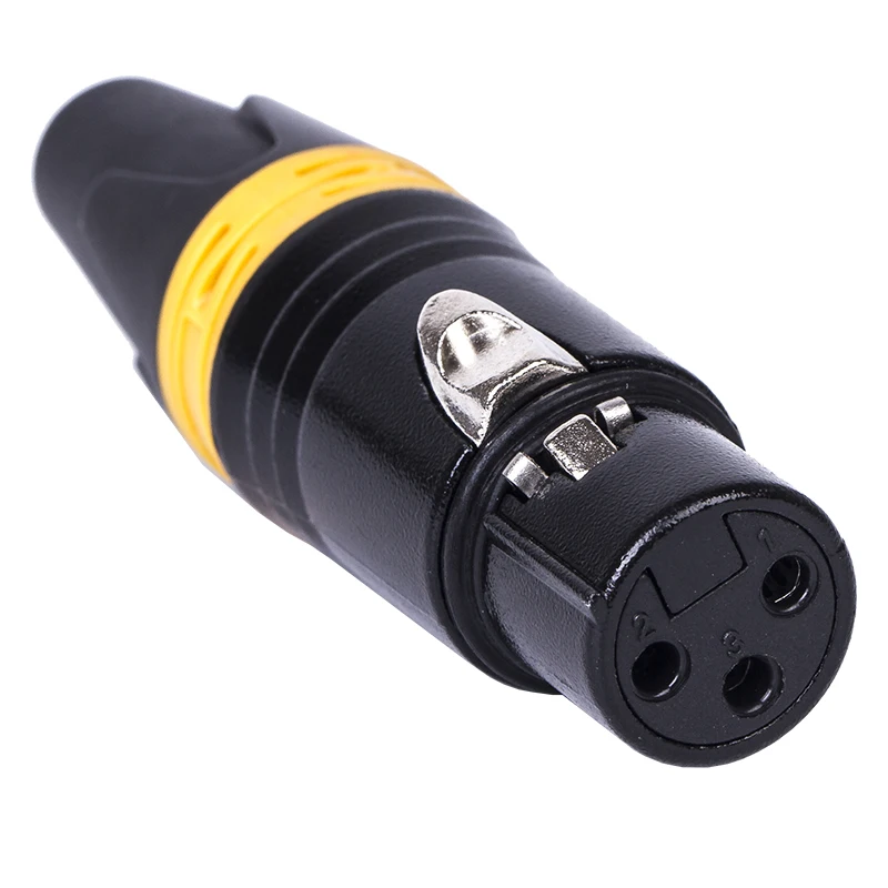 Choseal 30 юбилей QD2002B + QD2003B 8 шт. адаптер XLR 3Pin штекер и гнездо микрофонный аудиокабель
