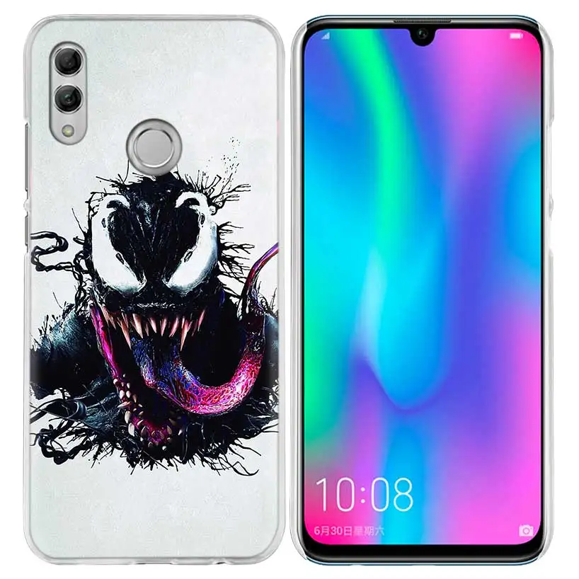 15 Чехол Marvel Super Hero Venom для huawei Honor 8X Y9 9 10 Lite Play 8C 8S 8A Pro V20 20i 10i Y6 Y7 жесткий чехол для телефона из поликарбоната - Цвет: 15