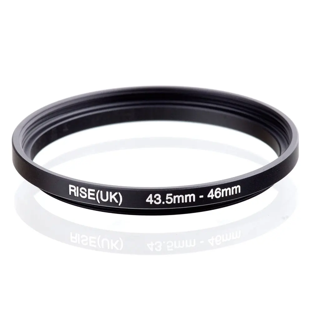 

original RISE(UK) 43.5mm-46mm 43.5-46mm 43.5 to 46 Step Up Ring Filter Adapter black