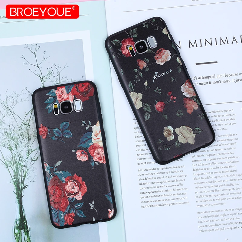 BROEYOUE чехол для Samsung Galaxy A3 A5 A7 A8 J3 J5 J7 2016 2017 2018 S8 S9 Plus мягкие чехлы из ТПУ iPhone 5 SE X 6 6S 8 7 |
