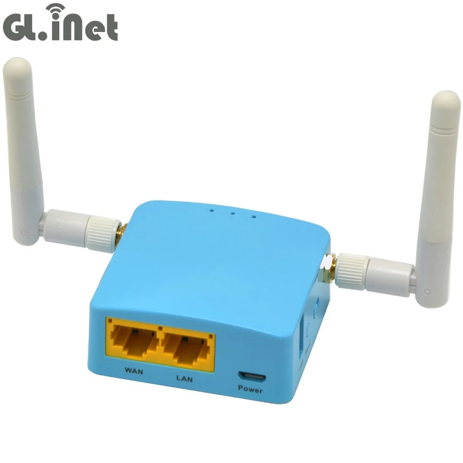 GL. iNet MTK7620A 802.11n 300 Мбит/с беспроводной мини WiFi роутер внешняя антенна прошивка OpenWRT