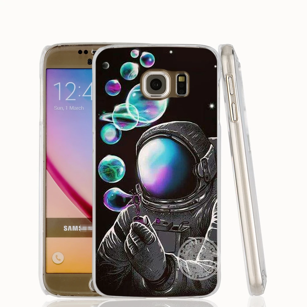 HAMEINUO Космос любовь Луна астронавт чехол для телефона Samsung Galaxy A3 A310 A5 A510 A7 A8 A9 2016 2017