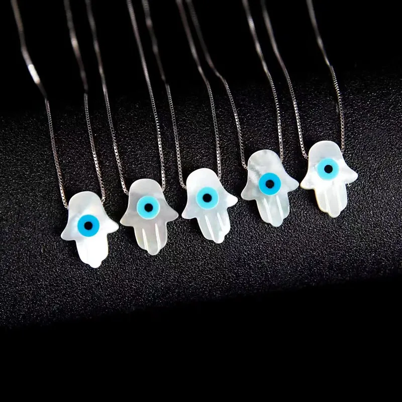 Ожерелье из серебра 925 пробы с кулоном Матери жемчуга|mother of pearl|mother pearl pendantsterling silver