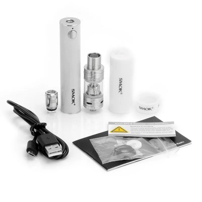 SMOK Stick One Basic E Cigarette Starter Kit 2200 мАч батарея Vape ручка с распылителем электронные
