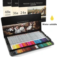 24364872 colors pencil water color pencils painting colorful watercolor pen student supplies paint pencil coloring painting